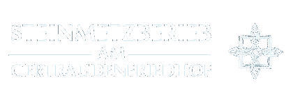 Steinmetzbetrieb am Gertraudenfriedhof Logo